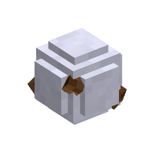 Tuff stone in snowball