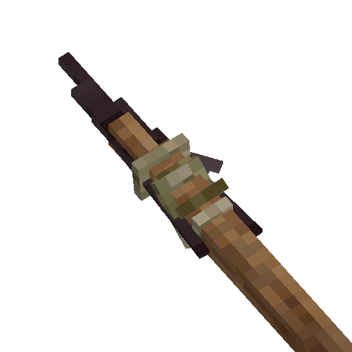 Black bronze spear