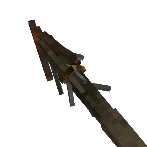 Long erel feather stem