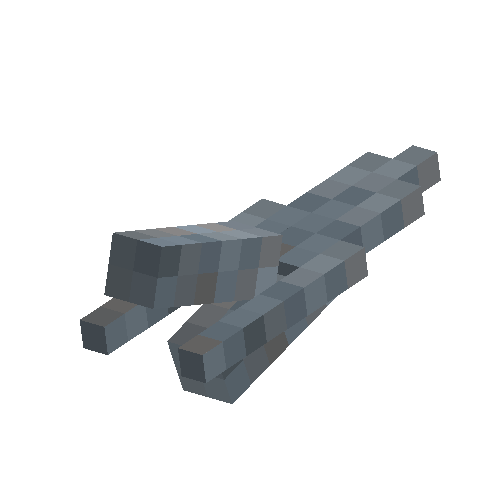 Andesite spear head