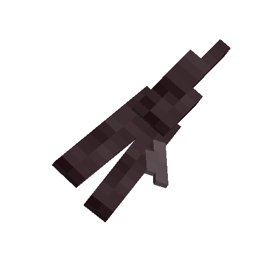 Black bronze spear head