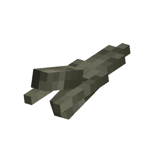 Flint spear head