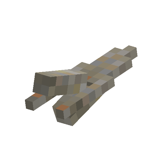 Granite spear head
