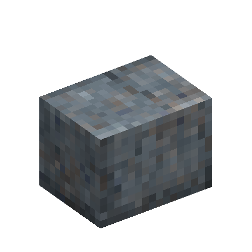 Andesite ashlar block