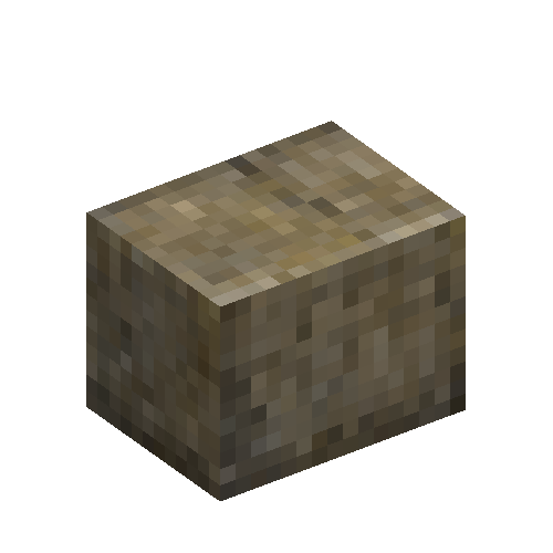 Conglomerate ashlar block