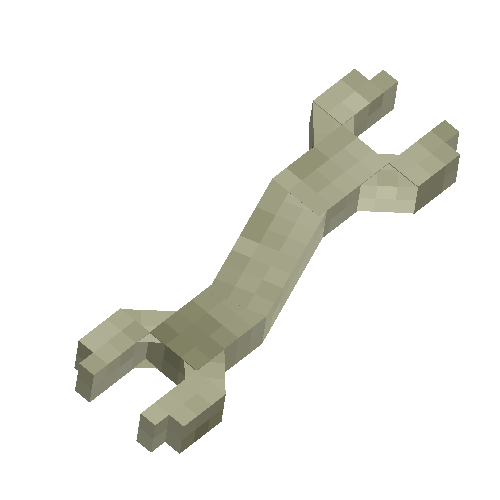 Silver wrench